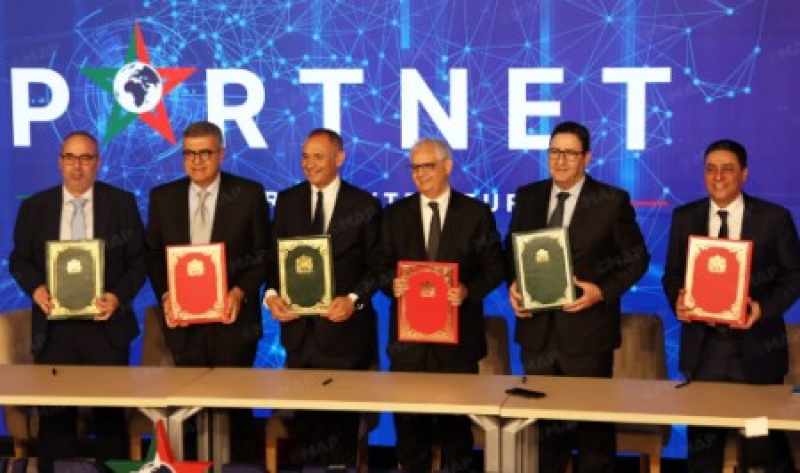 Cérémonie de lancement du Portail Marocain des Procédures du Commerce Extérieur (Vidéo)