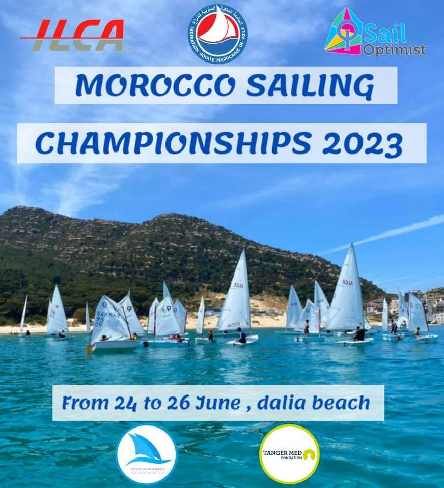 L'Ecole de Voile de Dalia abrite le Championnat du Maroc de Voile 2023 du 23 au 26 Juin