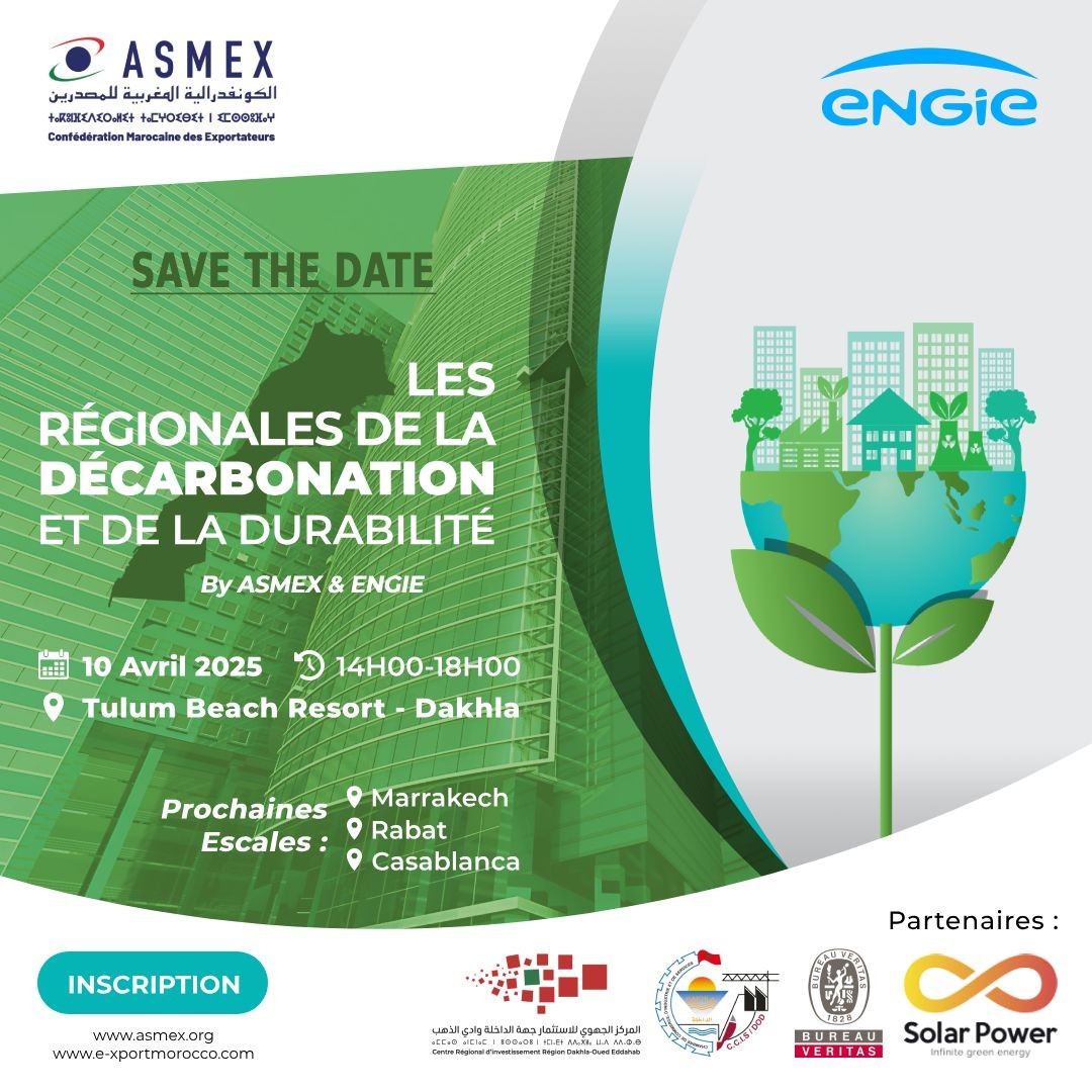 Les séminaires régionaux sur la Décarbonation et de la Durabilité de l'ASMEX font escale à Dakhla